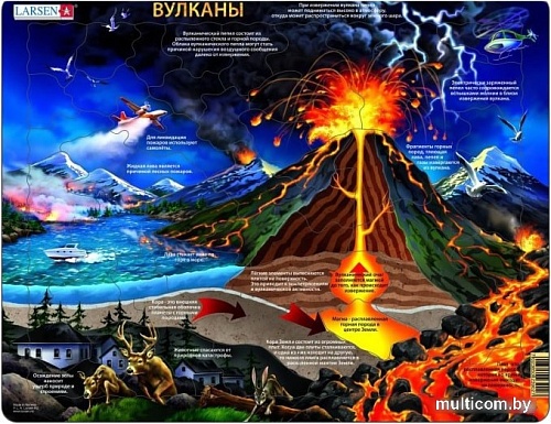 Мозаика/пазл Larsen Вулканы NB2-RU