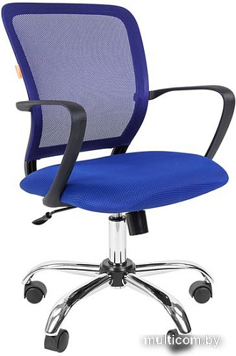 Кресло CHAIRMAN 698 Chrome (синий)
