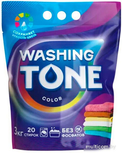 Стиральный порошок Washing Tone Color Автомат 9441010973 3 кг