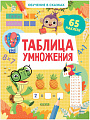 Книга издательства Clever. Обучение в сказках. Таблица умножения. 65 наклеек