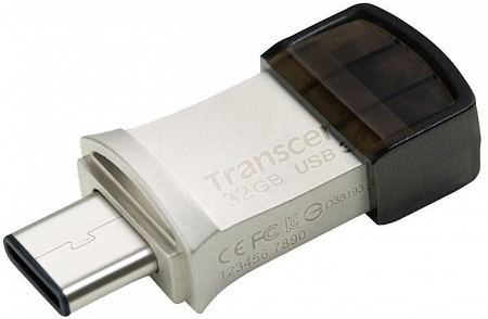 USB Flash Transcend JetFlash 890S USB3.1 + Type-C 32GB [TS32GJF890S]