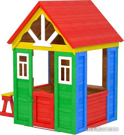 Игровой домик Красная звезда Солнечный мульти Р910-М2