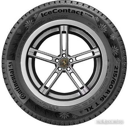 Автомобильные шины Continental IceContact XTRM 245/45R20 103T (под шип)