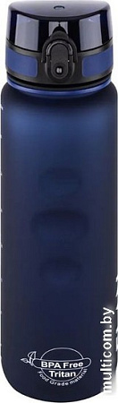 Бутылка для воды Elan Gallery Style Matte 1л 280145 (темно-синий)