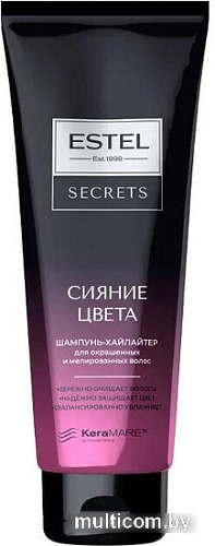 Шампунь Estel Professional Secrets Сияние Цвета Хайлайтер для окрашен. мелир. волос 250 мл