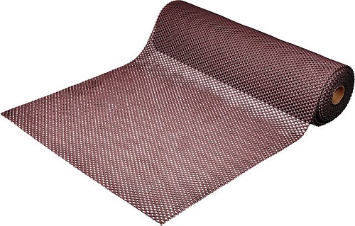 Ковровая дорожка Vortex Шашки 90x1000 24073 (коричневый)