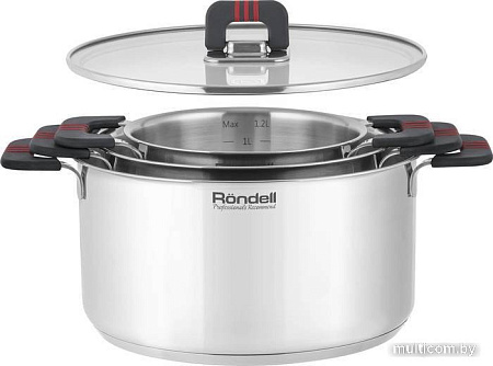 Кастрюля Rondell Stripes RDS-1638