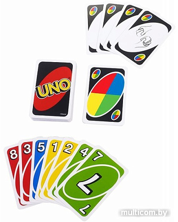 Настольная игра Mattel Игральные карты UNO (W2087)