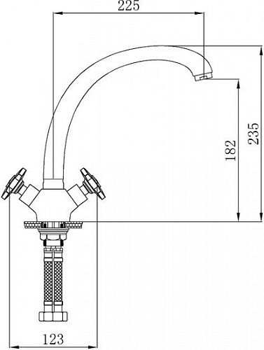 Смеситель РМС SL115-273F