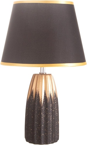 Торшер Risalux Анеле 10429271 (черный/золото)