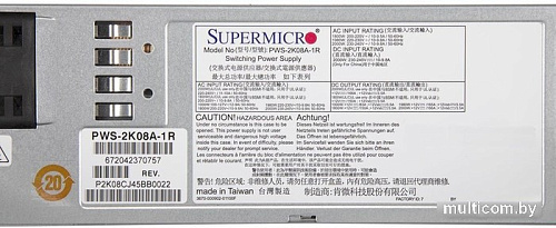 Блок питания Supermicro PWS-2K08A-1R