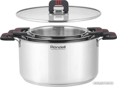 Кастрюля Rondell Stripes RDS-1638