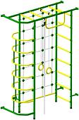 Детский спортивный комплекс Пионер 9ЛМ (зеленый/желтый)