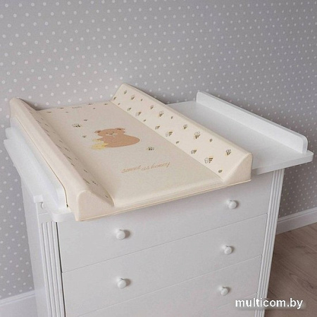 Пеленальная доска Nuovita Honey Bear 49x80 (ваниль)