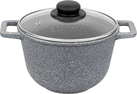 Казан Elan Gallery Гармония вкуса 120551 (серый мрамор)