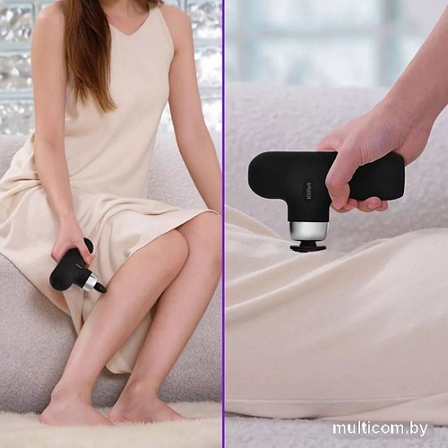 Перкуссионный массажер Kitfort KT-2966-1 (черный)