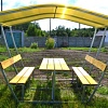 Беседка Велес Тюльпан (3м, желтый)
