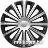Набор колпаков на диски Versaco Trend 14&amp;quot; 14TRENDSB (4шт, серебристый/черный)
