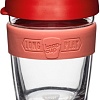 Многоразовый стакан KeepCup Longplay Brew M Azalea 340мл (красный)