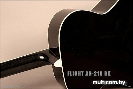 Акустическая гитара Flight AG-210 BK