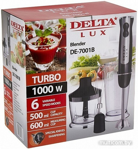 Погружной блендер Delta Lux DE-7001B