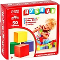 Развивающая игра Лесная мастерская Кубики 4700127 (50 шт)
