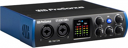 Аудиоинтерфейс PreSonus Studio 24c