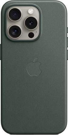 Чехол для телефона Apple MagSafe FineWoven Case для iPhone 15 Pro (зеленый)