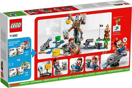 Конструктор LEGO Super Mario 71390 Нокдаун резноров. Дополнительный набор