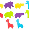Комплект ковриков для купания Roxy Kids Safari RBM-010-CV (10 шт)