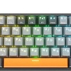 Клавиатура Redragon Fizz Pro (серый/оранжевый/темно-серый)