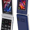 Телефон Maxvi E28 (синий)