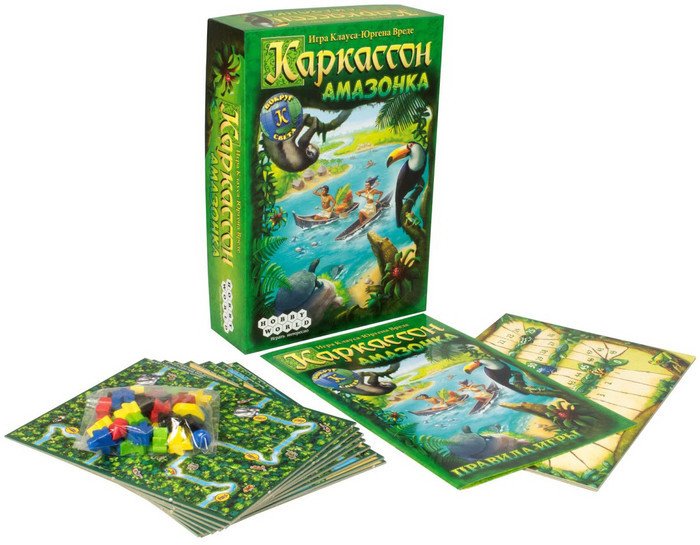 Настольная игра Мир Хобби Каркассон. Амазонка