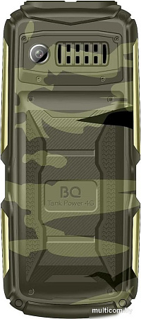 Кнопочный телефон BQ BQ-2410L Tank Power 4G (золотистый камуфляж)