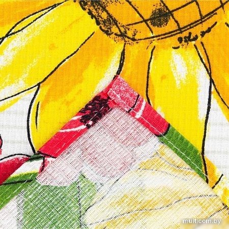 Полотенце Доляна Happiness looks 5423138 (белый)