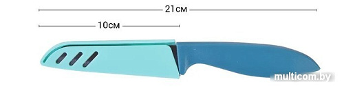 Кухонный нож Fissman 7015 (в чехле)
