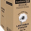 Кабель ExeGate FUTP4-C5e-CCA-S24-IN-PVC-GY-100 FTP
