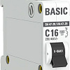 Выключатель автоматический EKF ВА 47-29 1P 16A (C) 4.5кА mcb4729-1-16C