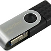 USB Flash Smart Buy Double 64GB SB64GBTRIO (черный)