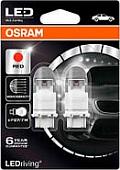 Светодиодная лампа Osram P27/7W LEDriving Gen3 Red 2шт