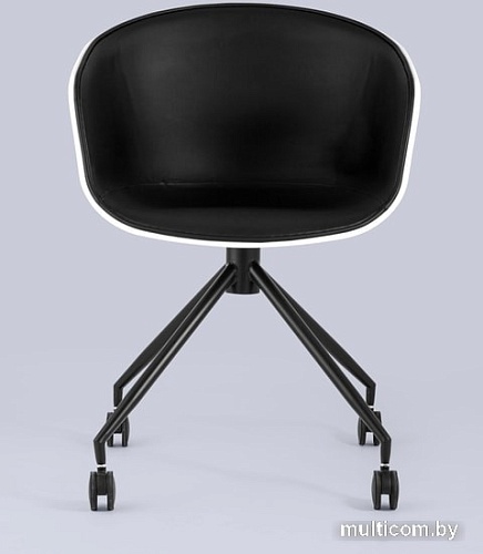 Кресло Stool Group LIBRA искусственная кожа (белый)