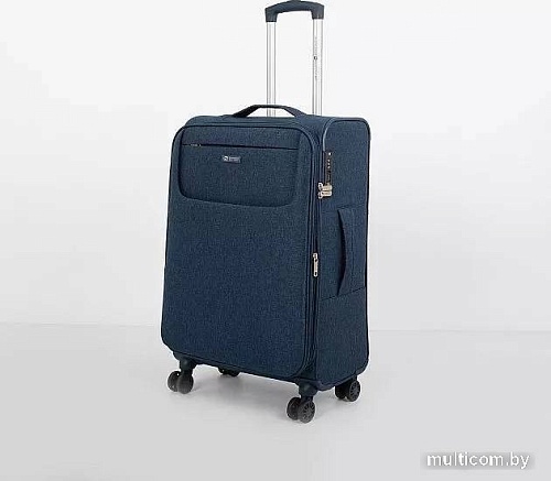 Чемодан-спиннер Francesco Molinary 270-2519-3-24 (темно-синий)