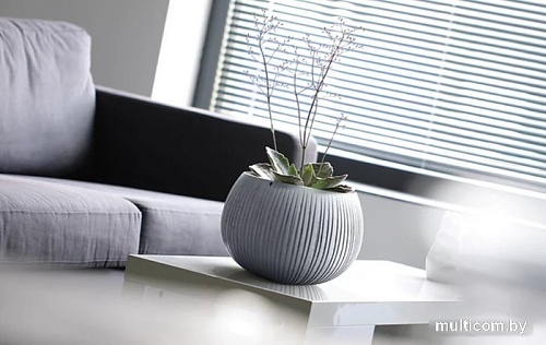 Кашпо Prosperplast Flower Pot DKB370-422U (серый)