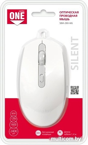Мышь SmartBuy One SBM-280-WG