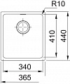 Кухонная мойка Franke Sirius SID 110-34 (серый)