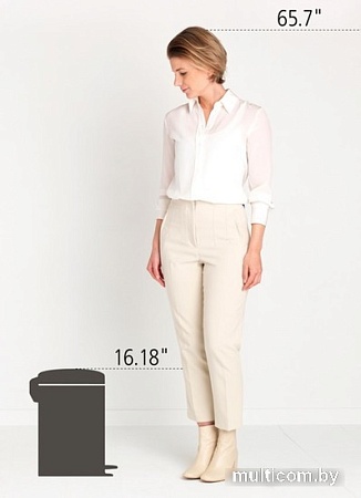 Мусорное ведро Brabantia Pedal Bin NewIcon 12 л (небесно-голубой)