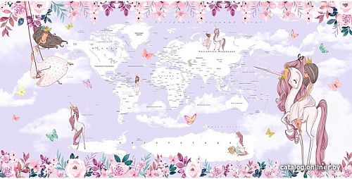 Виниловые обои Citydecor Princess 13 с защитным покрытием 300x150