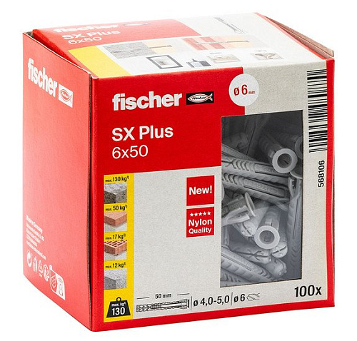 Fischer SX Plus 6X50 568106 (100 шт)