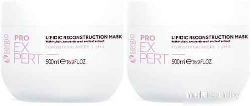 Sergio Professional Pro Expert Для липидного восстановления волос (2x500 мл)