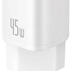 Сетевое зарядное Baseus PicoGo Fast Charger 1C 45W P10176800213-00 (белый)